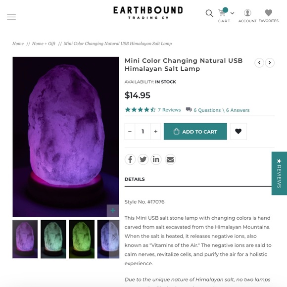 Himalayan Salt Lamp - Picture 7 of 10